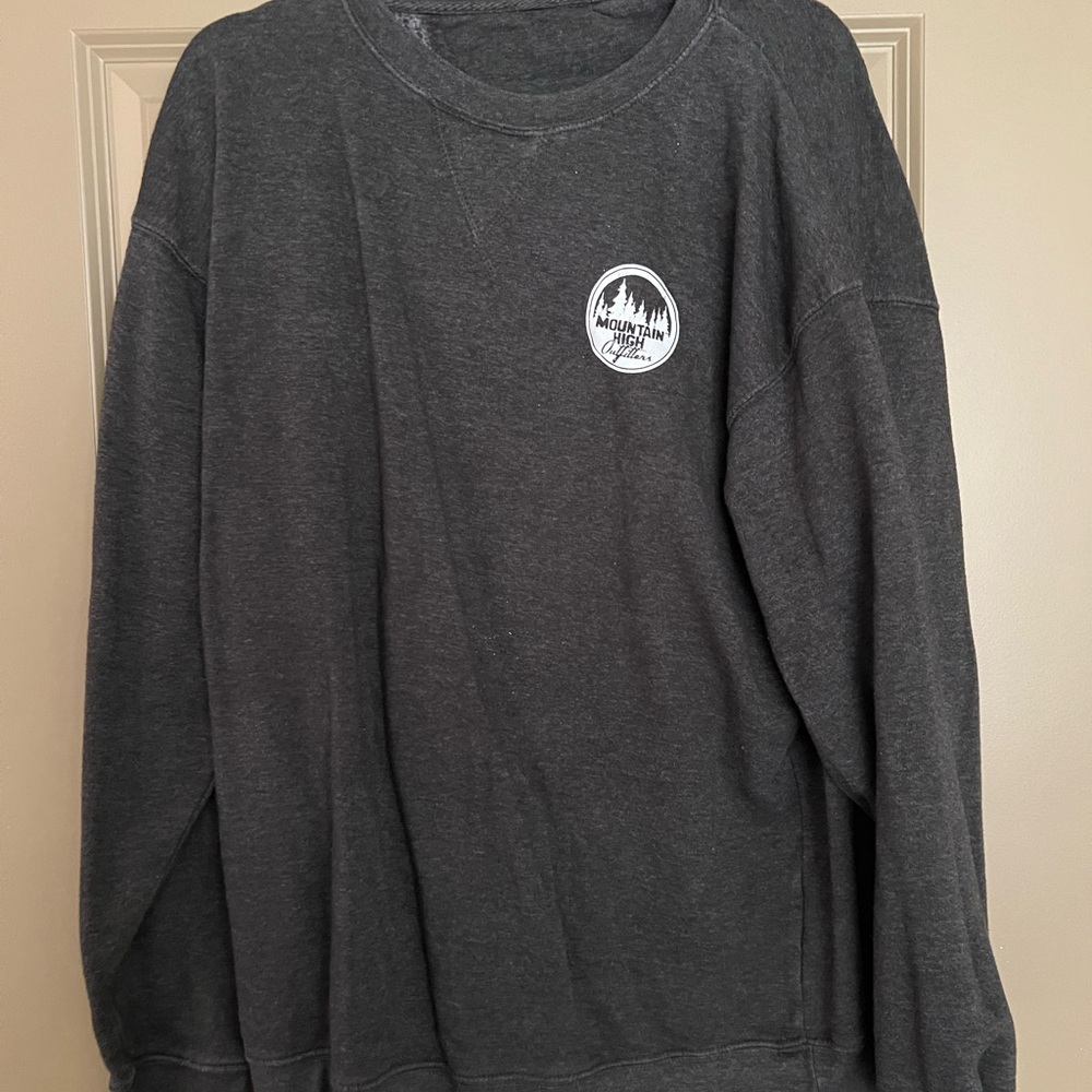Mountain High Charcoal Sweatshirt